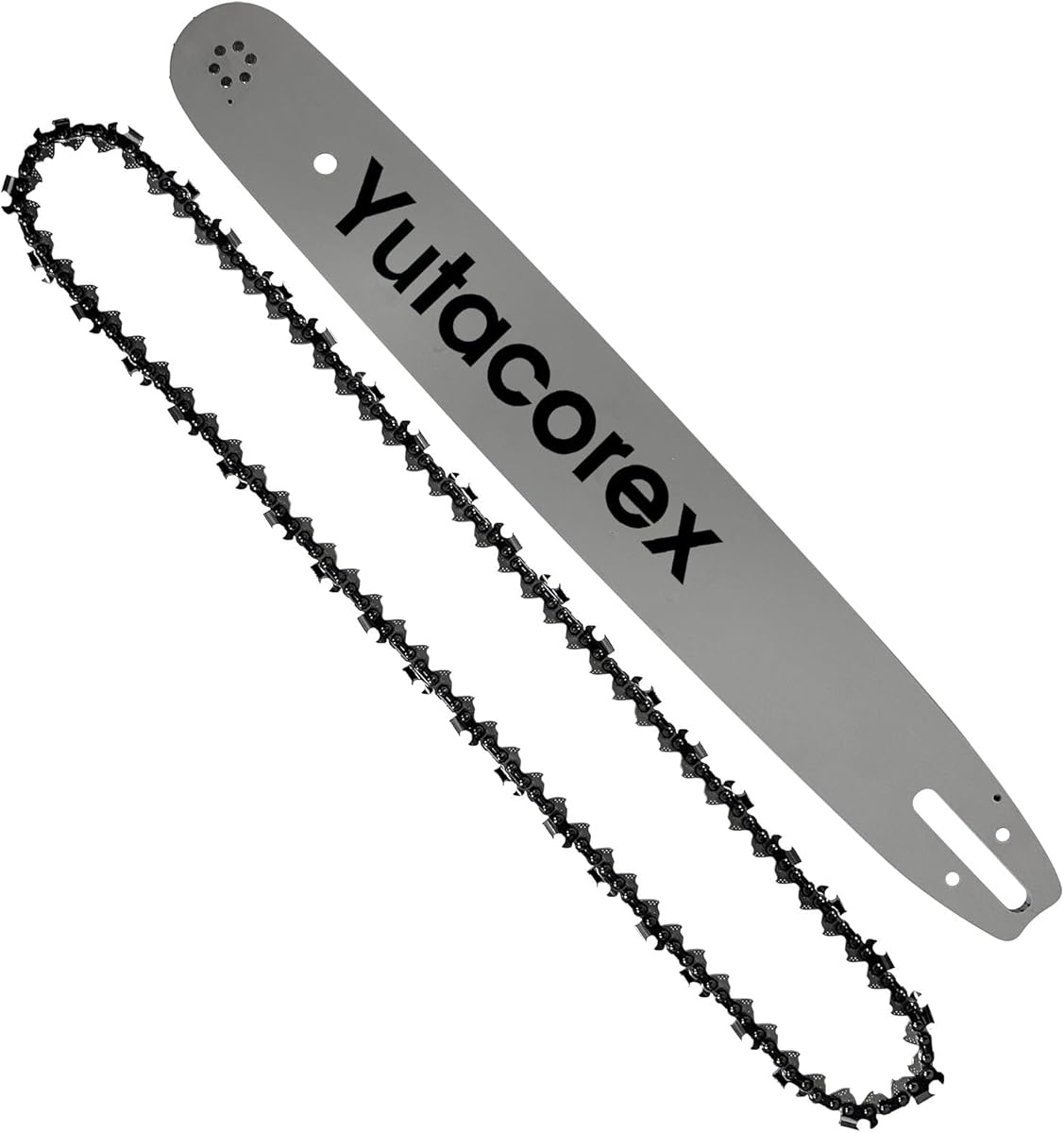 24/25inch Chainsaw Guide Bar and Chain Combo