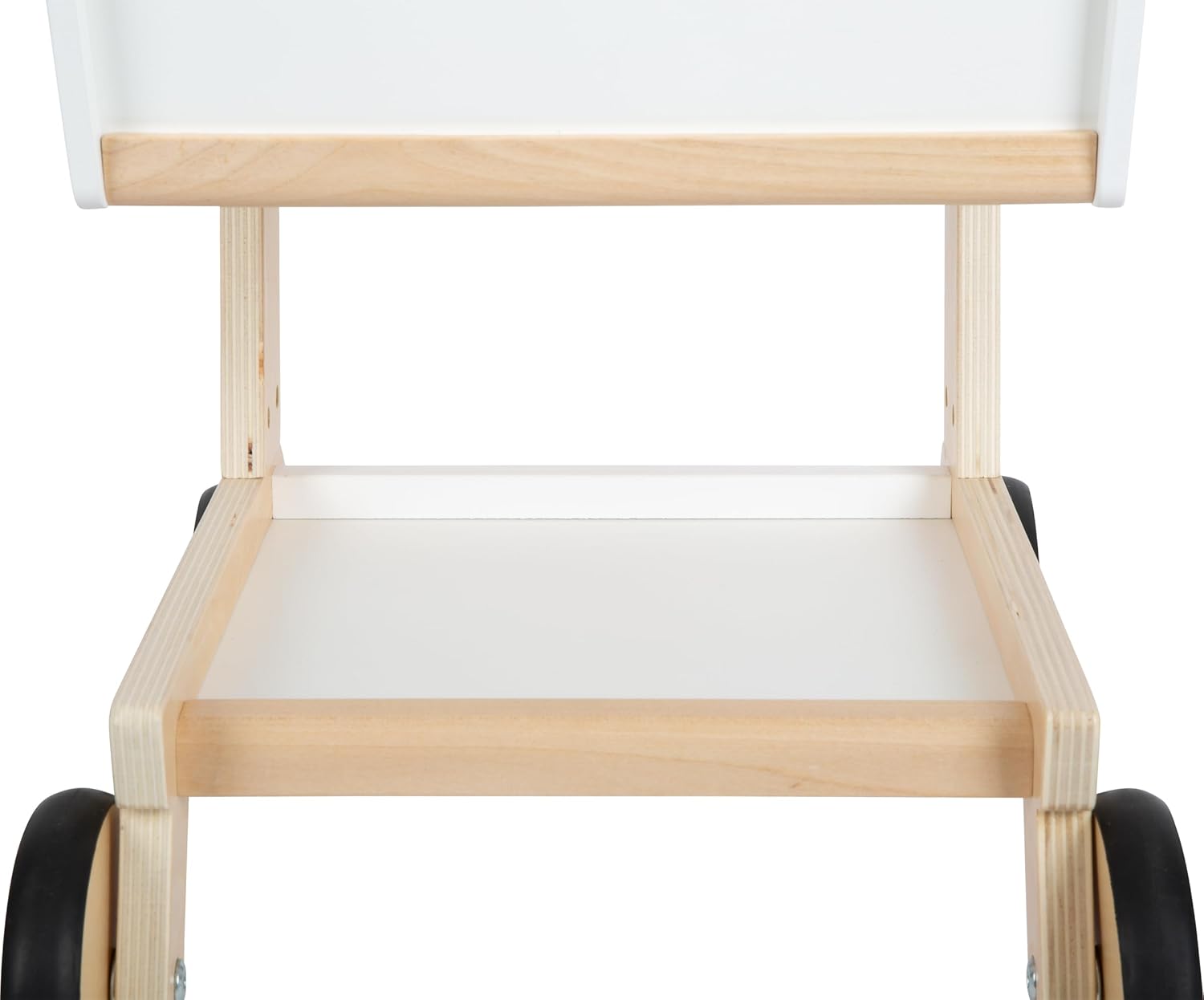 Small Foot Fresh Wooden Shopping Trolley, Accessories for the tent, Role-playing, From 3 years, 12403 Toys, Beige