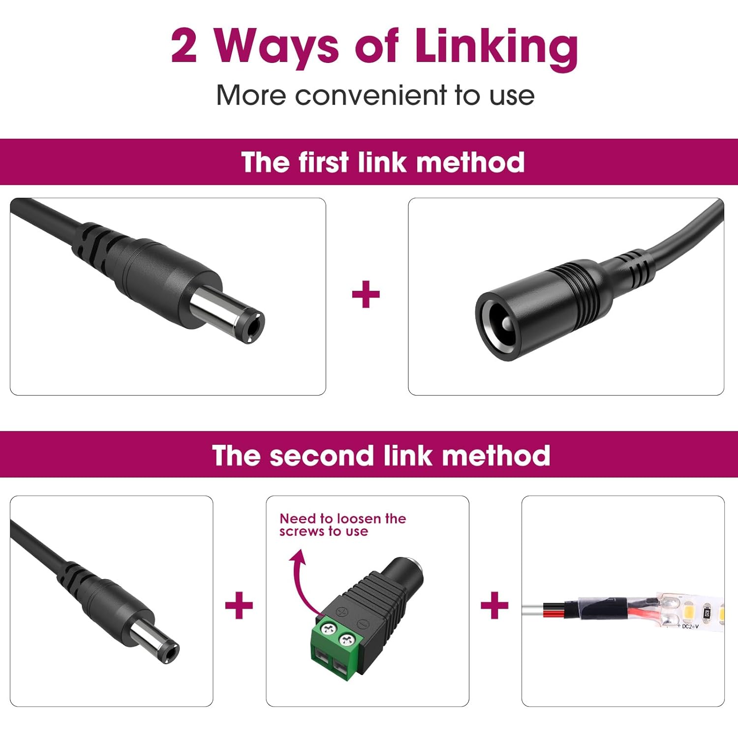 EMITEVER 24V Power Supply, 96W LED Power Adapter UL-Listed, 120V AC to 24V DC 4A Converter Low Voltage Transformer Class 2 for LED Strip Lights,CCTV Cameras - Image 3