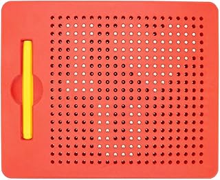 لوح رسم مغناطيسي مع قلم وكرات من الصلب للأطفال، لعبة لتعلم الكتابة، لعبة تعليمية للأطفال من هونفير®