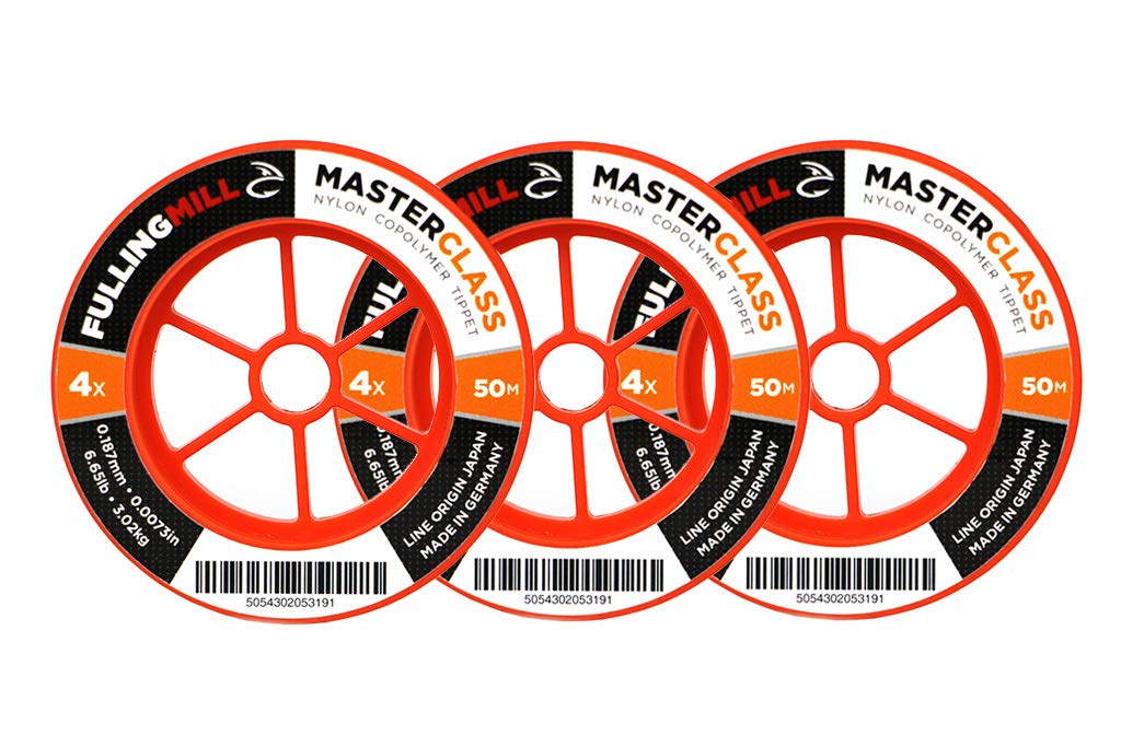 FullingMill Masterclass Nylon Tippet 50m | 3X