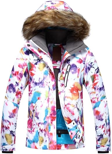 Snowboard jacket fur hood Clearance
