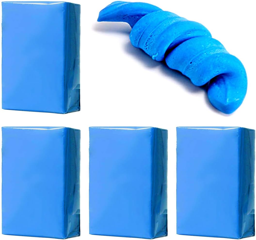 Swpeet 5 Pcs Detailing Car Clay Bar 100g Auto Detailing Magic Claybar Cleaner Perfect for Your Car Cleaning
