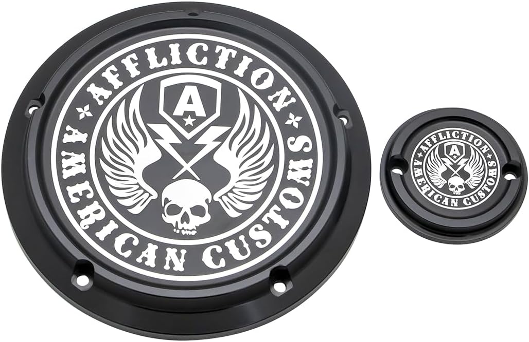 Motorcycle Derby Cover Timing Timer Cover For Harley Fat Boy Street Bob Breakout Deluxe Lower Rider 2019-2024