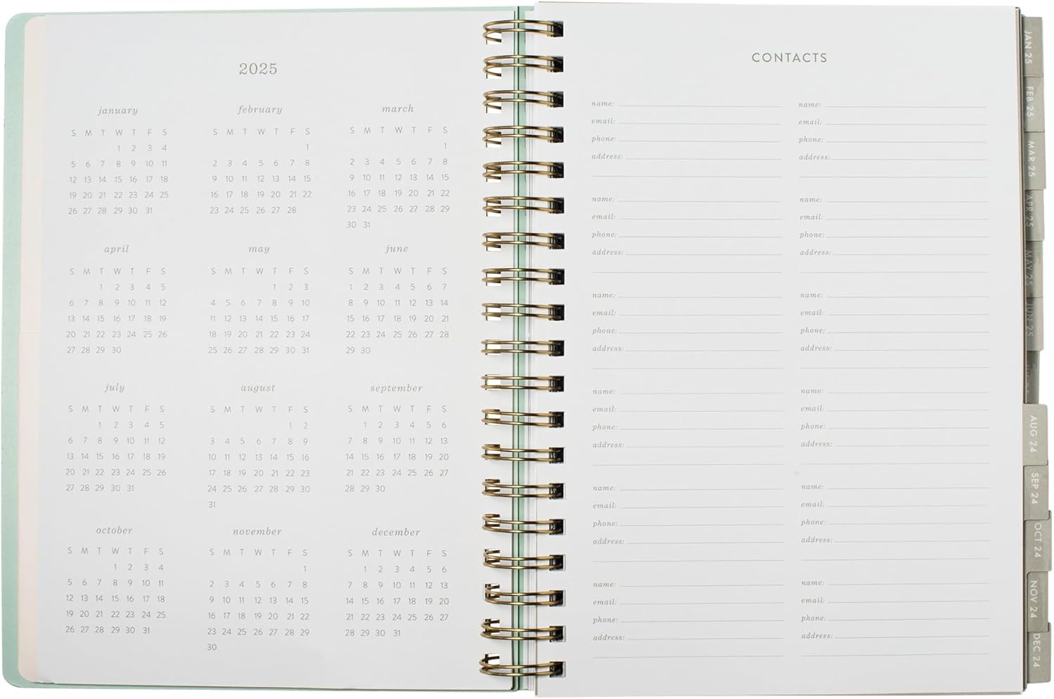 Fringe Studio Spiral Weekly Planner