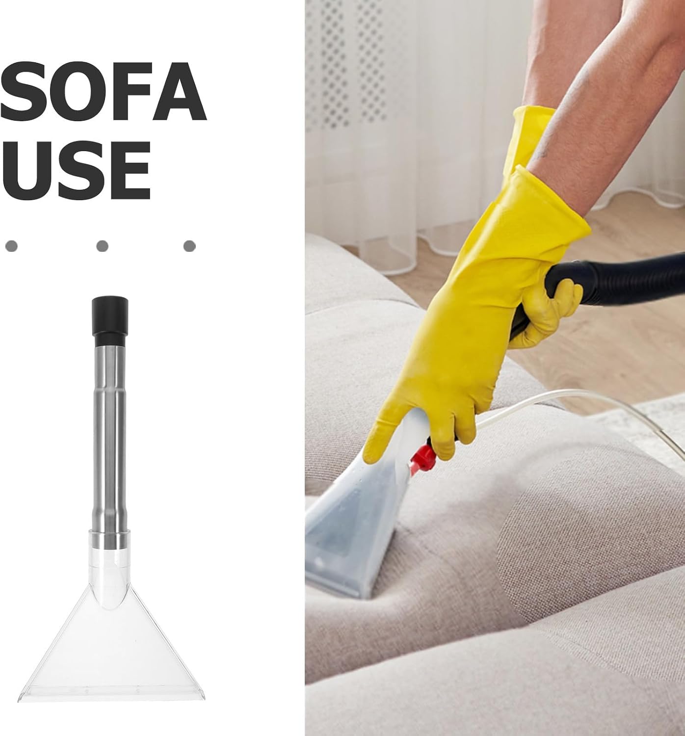 32/35mm Upholstery Vacuum Nozzle Attachment for Carpet