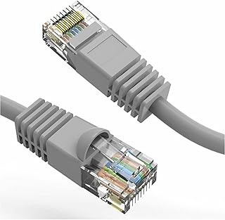 Axiom Memory - AXG100035 35FT CAT5E 350mhz Patch Cable Molded Boot (Gray) - TAA Compliant - 35 ft Category 5e Network Cable for Network Device - First End: 1 x RJ-45 Network - Male - Second