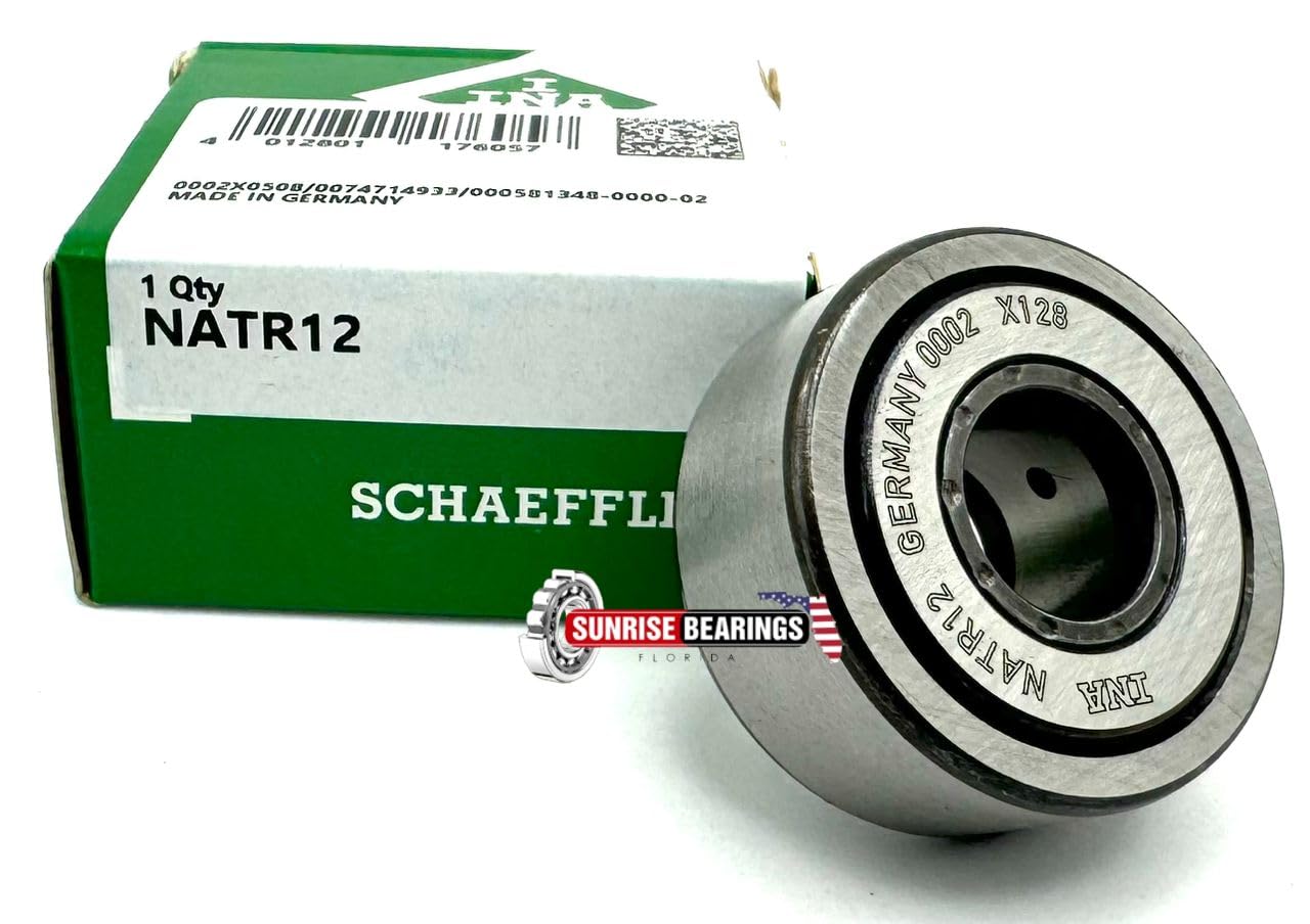 INA NATR12 Yoke Type Track Rollers Bearings 12X32X15 MM