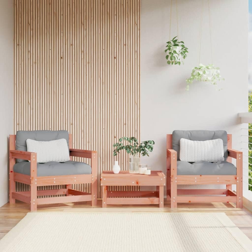 Chaises de jardin en bois massif de douglas pour sublimer votre terrasse