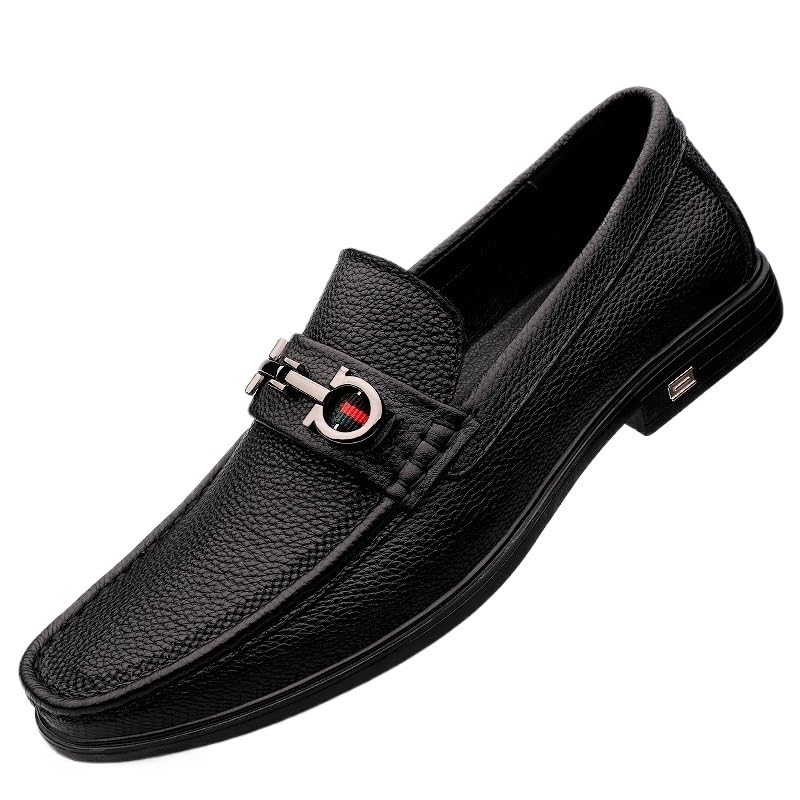 Mens Casual Shoes Genuine Leather Fashion Comfortable Dress Shoes Male Men Driving Shoes Men's Casual Shoe