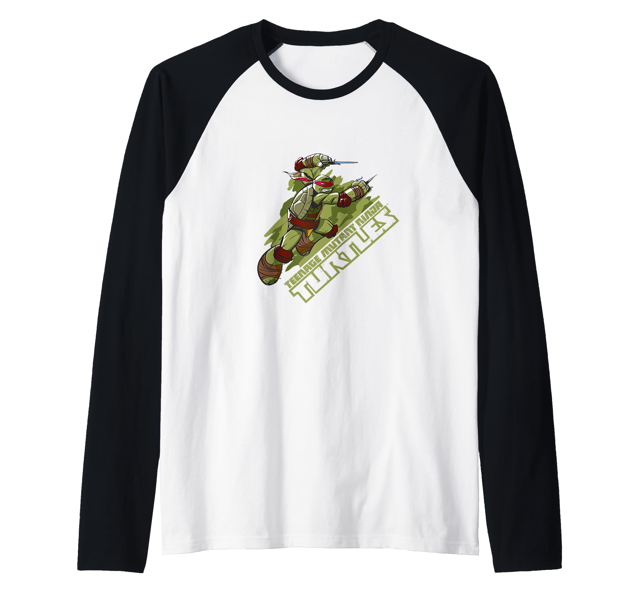 Teenage Mutant Ninja Turtles - Original TMNT New Raphael Raglan Baseball Tee