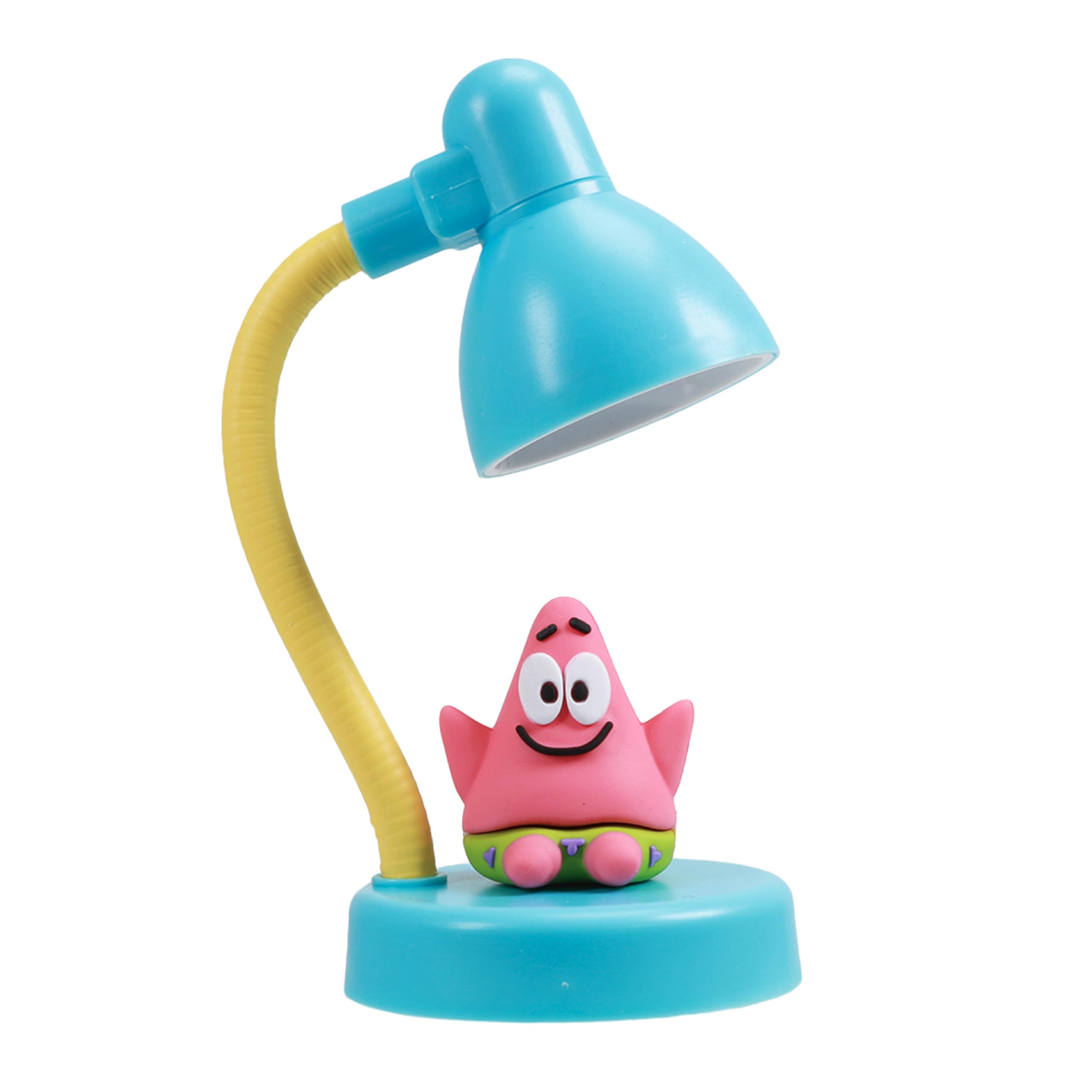 Blue Sky Studios Spongebob Patrick Mini Lamp – USB Rechargeable Desk Light – Compact Figurine Lamp – Collectible Decor – Official Licensed Gift