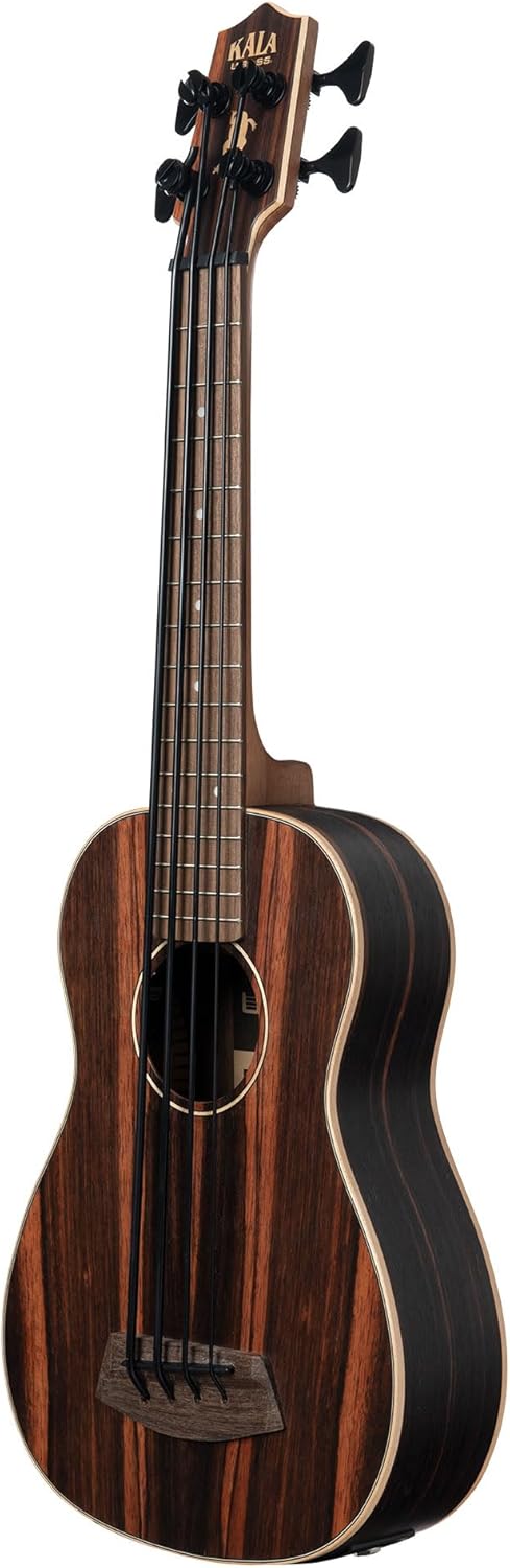 Striped Ebony Acoustic-Electric U•BASS® Rosewood Update