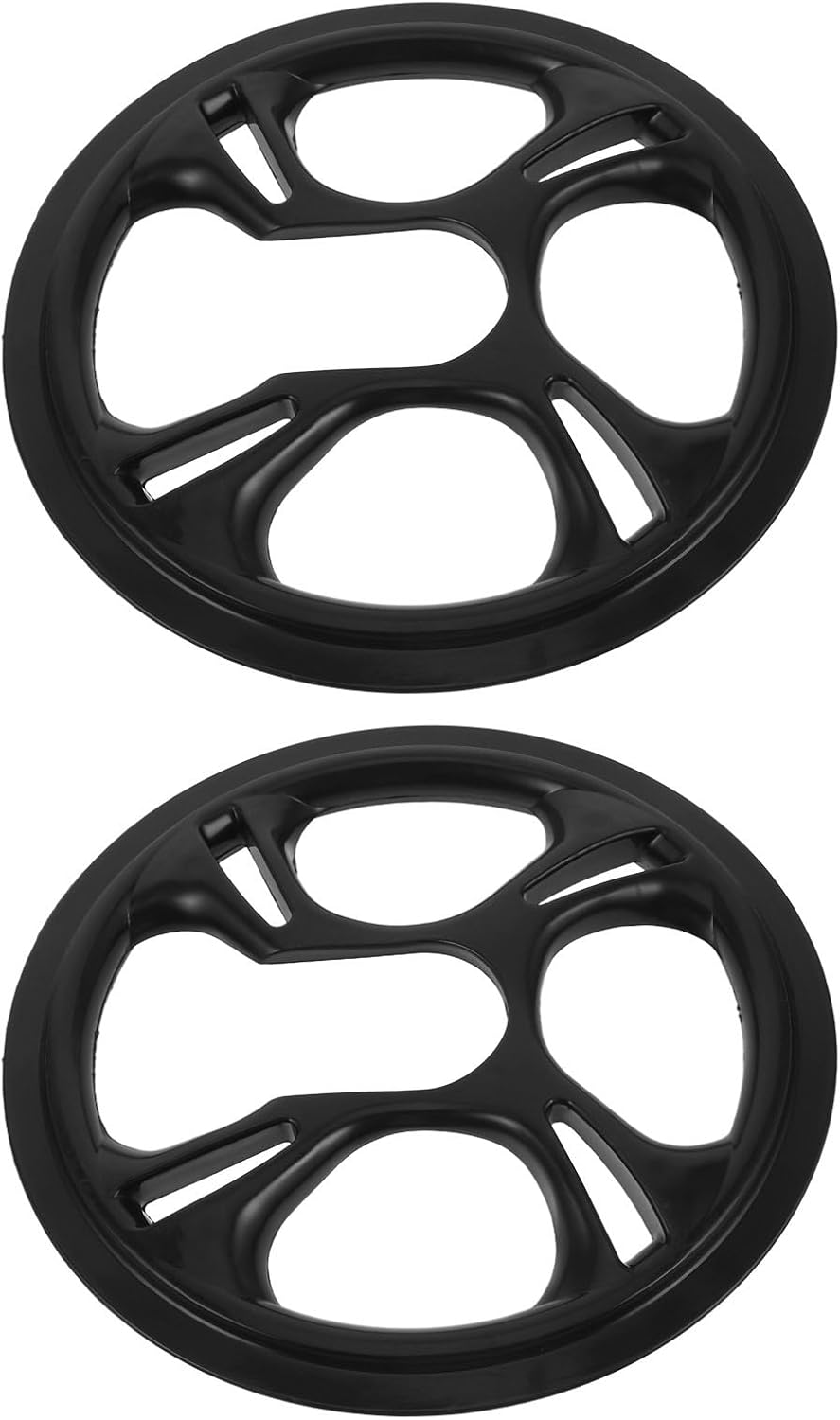 UKCOCO Crankset Protection Cover Universal 5-Hole Chainring Guard for Fixed Gear and Mountain Bikes 42 Teeth Sprocket Replacement Durable Bike Chain Protector