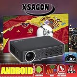 proyector xsagon hl580 Luminosidad 2.400 lúmenes de lámpara RGB CREE LED