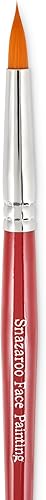 Snazaroo Brocha profesional para pintura facial, multiusos, multicolor
