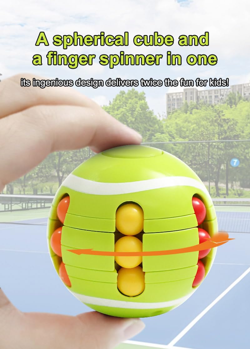 Juguetes de pelota deportiva de rompecabezas - Rompecabezas 3D y juegos de acertijos para niños y adultos, juguetes sensoriales de regalo, cuentas mágicas de inteligencia de 6,35 cm, alivio del estrés
