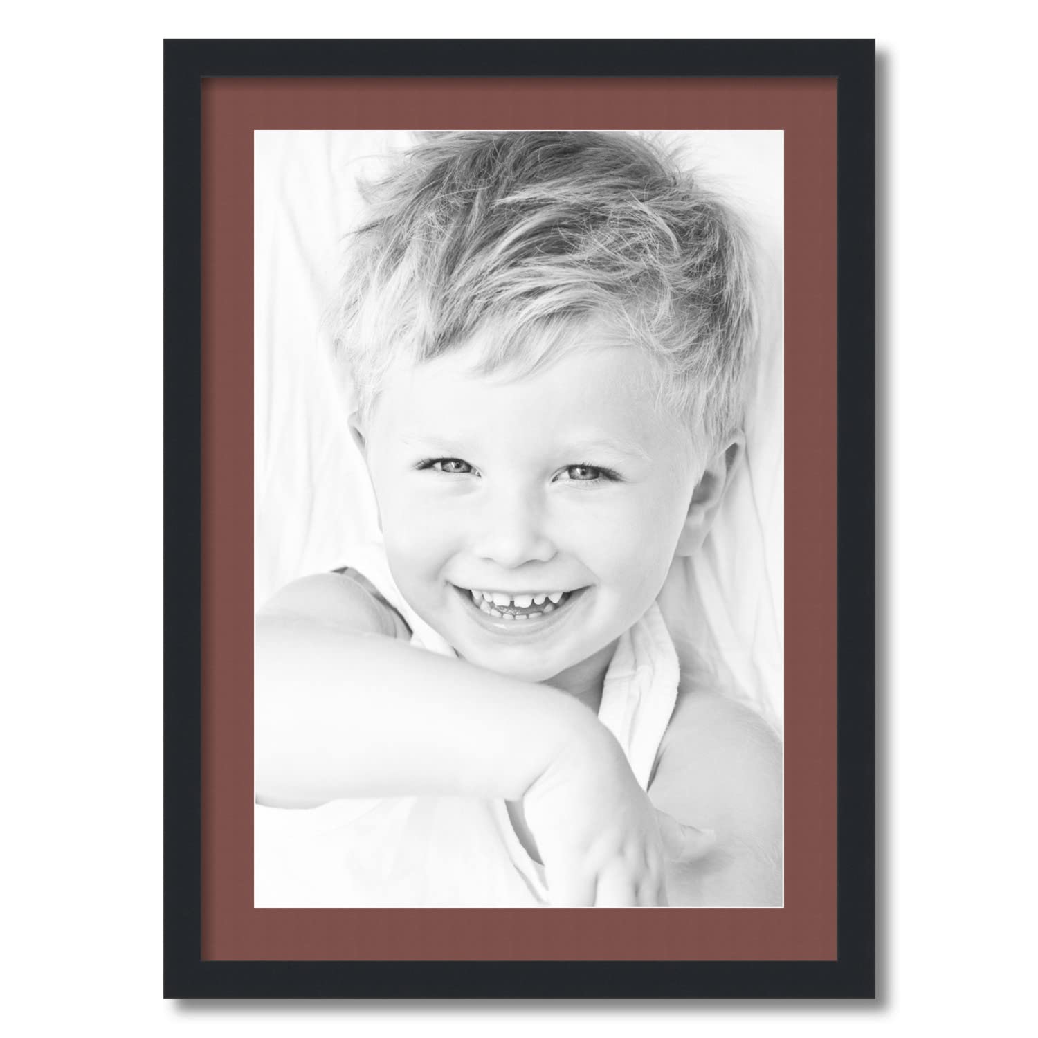 Amazon.com - ArtToFrames 17x25 inch Satin Black Picture Frame with