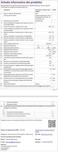 Gaming 24G2SPU - Monitor FHD da 24 pollici, 165 Hz, 1 ms, FreeSync Premium (1920 x 1080, VGA, HDMI, DisplayPort, USB Hub) Nero/Rosso - Monitor - Immagine 11