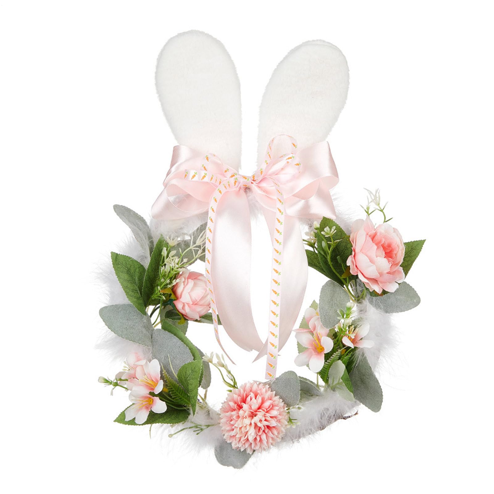 Couronne de Pâques et guirlande lapin pour réenchanter la maison