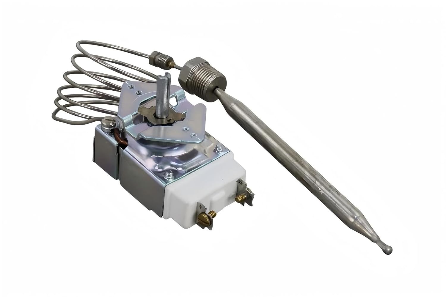 5300-406 Oven Safety Dial Thermostat - for Robertshaw Cooking Equipment Parts RX-6-36 461162 2TZ6007 L345A E-292 G711 E-268 461332 404D 615FD 630FD 22-1192 - Fryer Hi-Limit Red Knob Thermostat