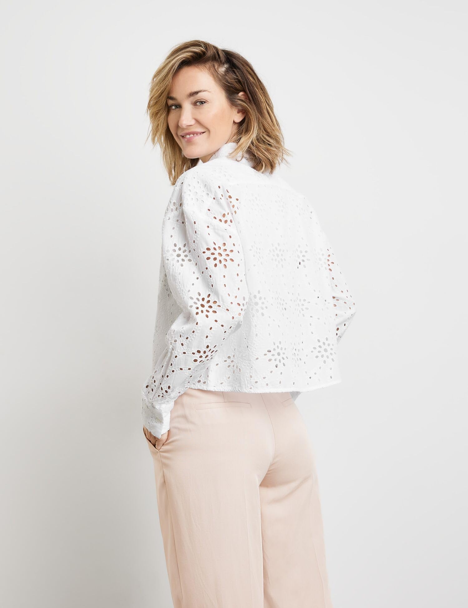 Gerry Weber Bluzka damska, biały/biały, 38