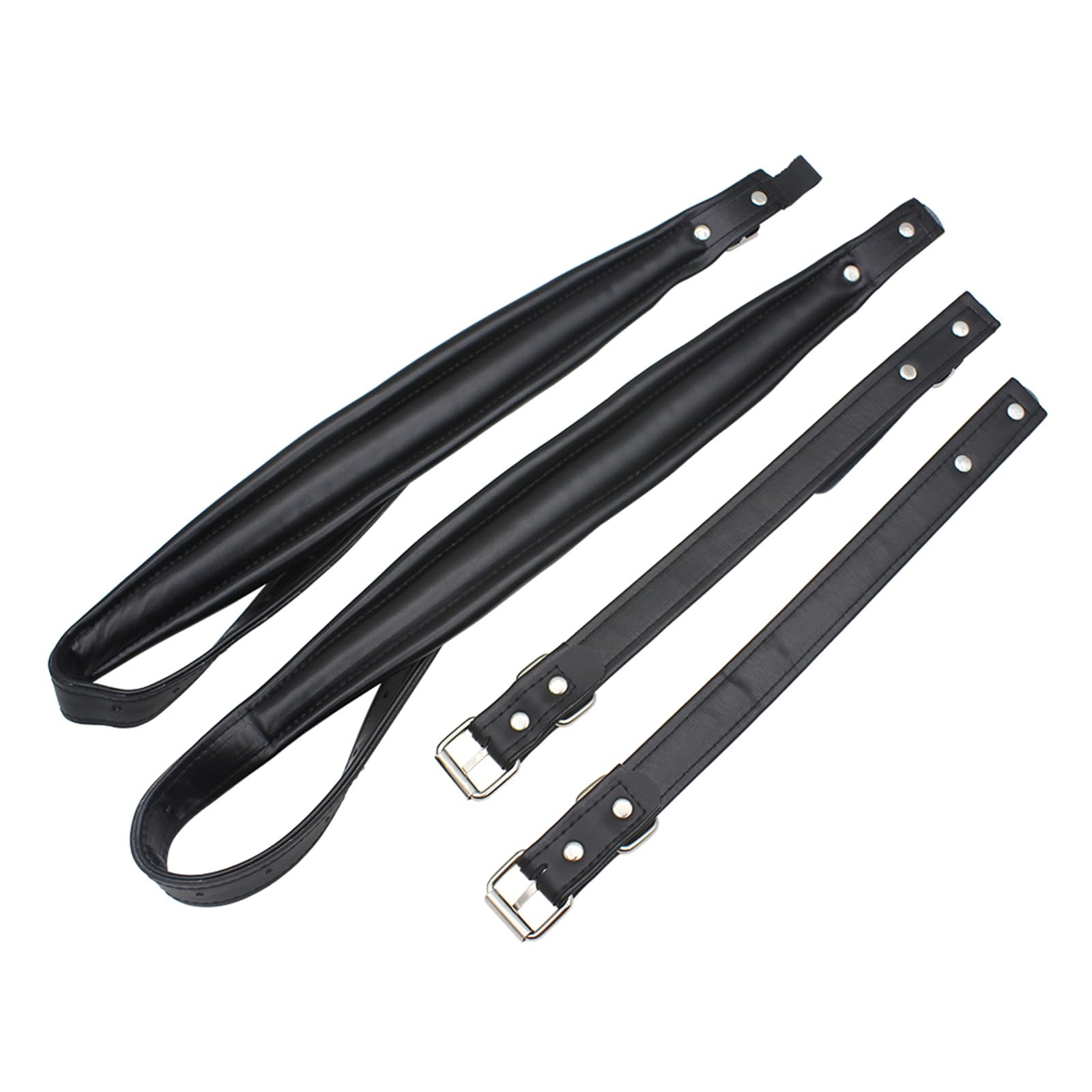 Sangle d'accordéon réglable en cuir et bretelles confortables en polyuréthane et élégante pour divers instruments Bandoulière en cuir pour accordéon