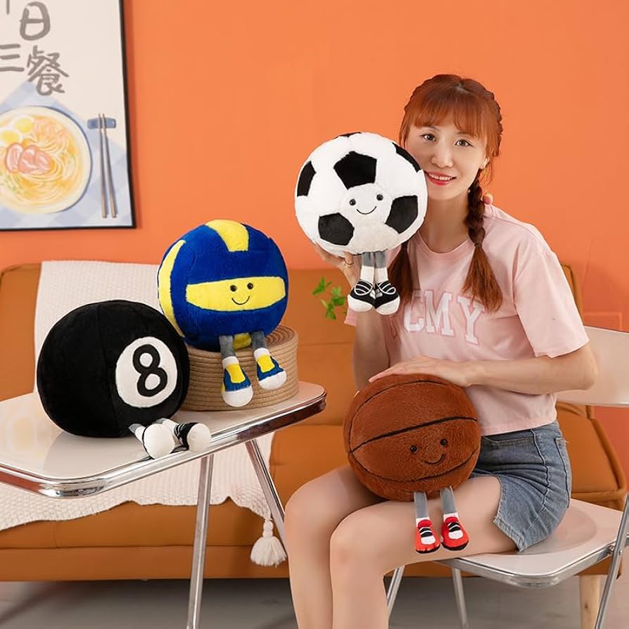 LIL LEAGUE クッション Amazon.co.jp: XIGUI 13インチ ビリヤード ぬいぐるみ