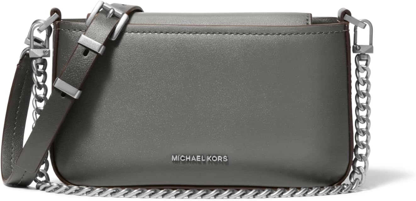 Nickel-tone Hardware/Burnished Leather Edges/Storm