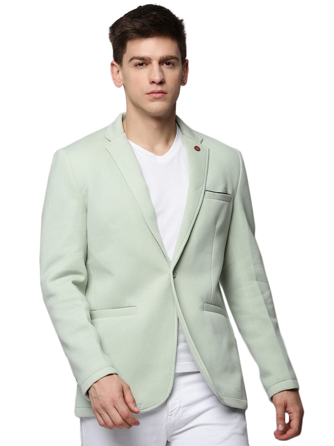 showoffff SHOWOFF Men's Notched Lapel Solid-picture-15