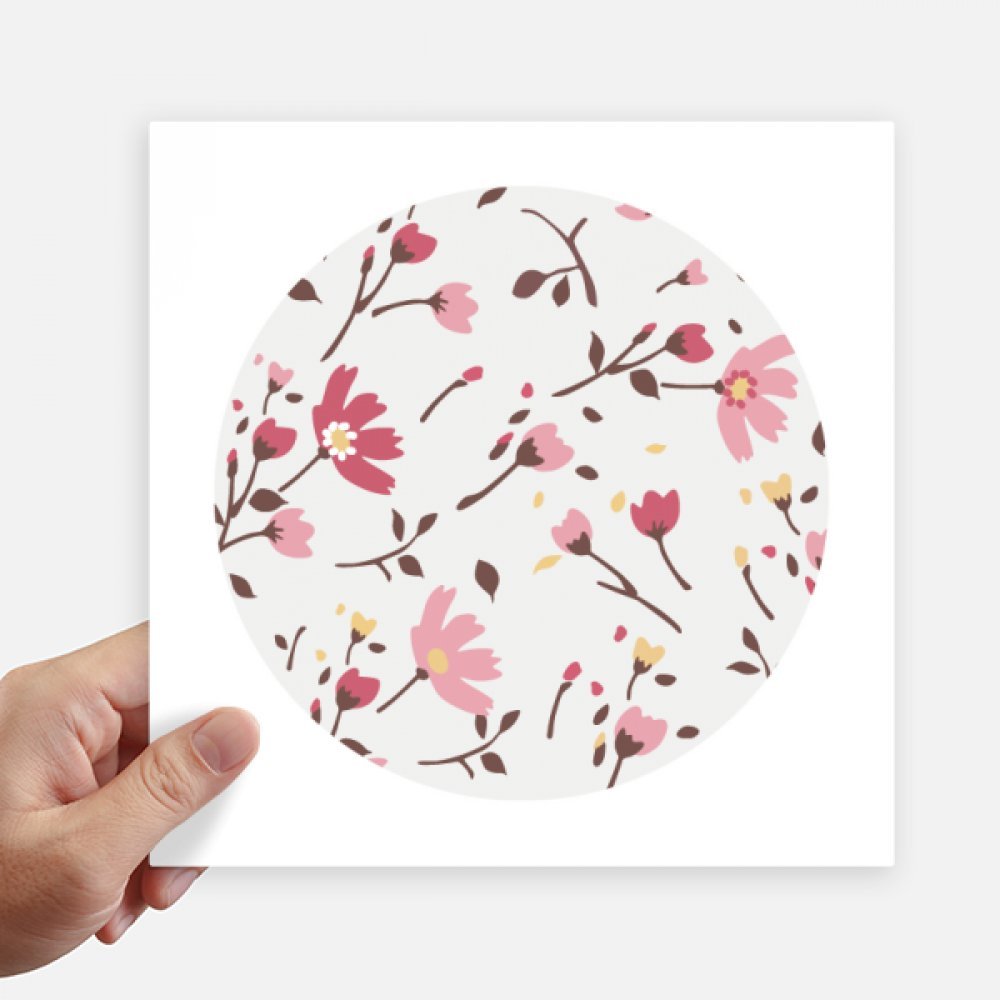 Sticker Calliopsis Rose pour valise et motobike : personnalisez vos objets de voyage de 20cm