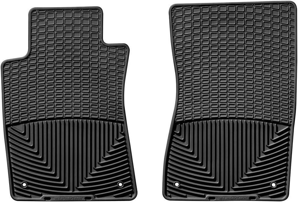 WeatherTech All-Weather Floor Mats for Mercedes E 55 AMG, E 63 AMG, CLS-Class - 1st Row (W37), Black