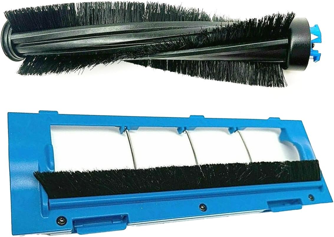 Goodsby Replacement Soft Roller Brush + Lid for Shark IQ Robot Vacuum Cleaner RV761_N RV761_NR RV761_NL RV761R01US RV700N RV720N RV725N RV750N RV761R00US RV850 RV850BRN RV850C Part# 1180FK750