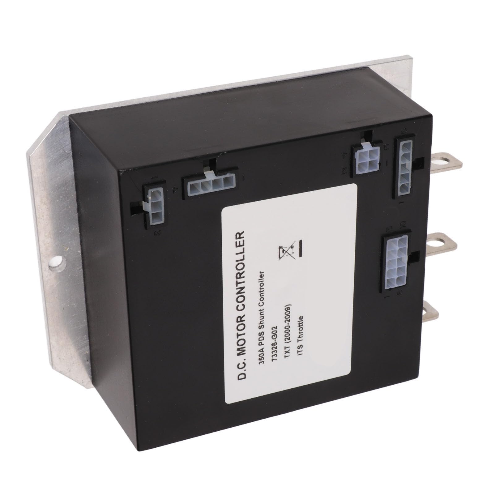 Controlador de Motor de Carrito de Duradero, 36V, 350A, para Carrito de Eléctrico EZGO TXT PDS 2000-2009, Alta Confiabilidad, ABS, Metal, Negro