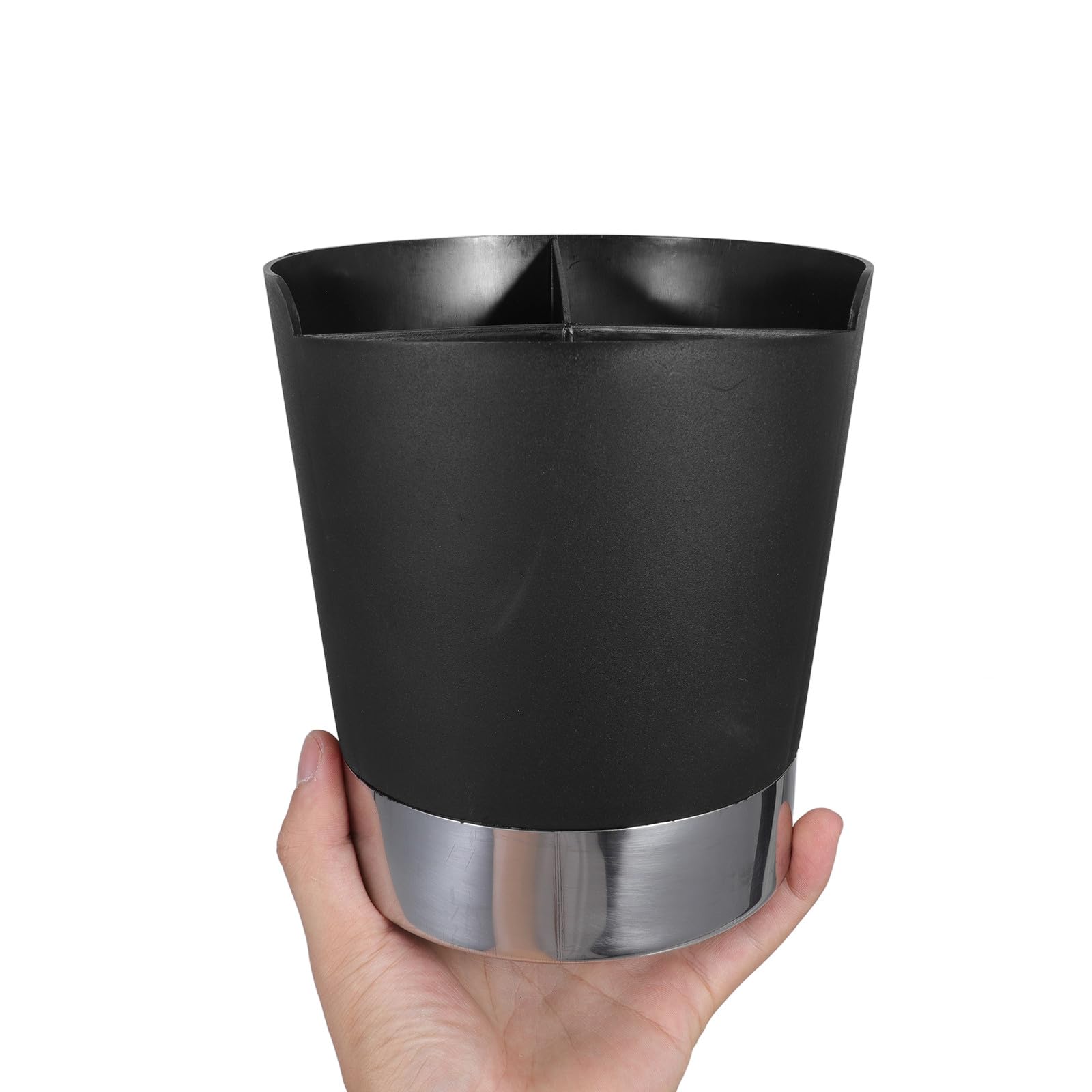 VICASKY Distributore di Cannucce Multifunzione in Acciaio Inossidabile 3 Scomparti per Utensili da Cucina Resistente per Banconi e Tavoli da Pranzo