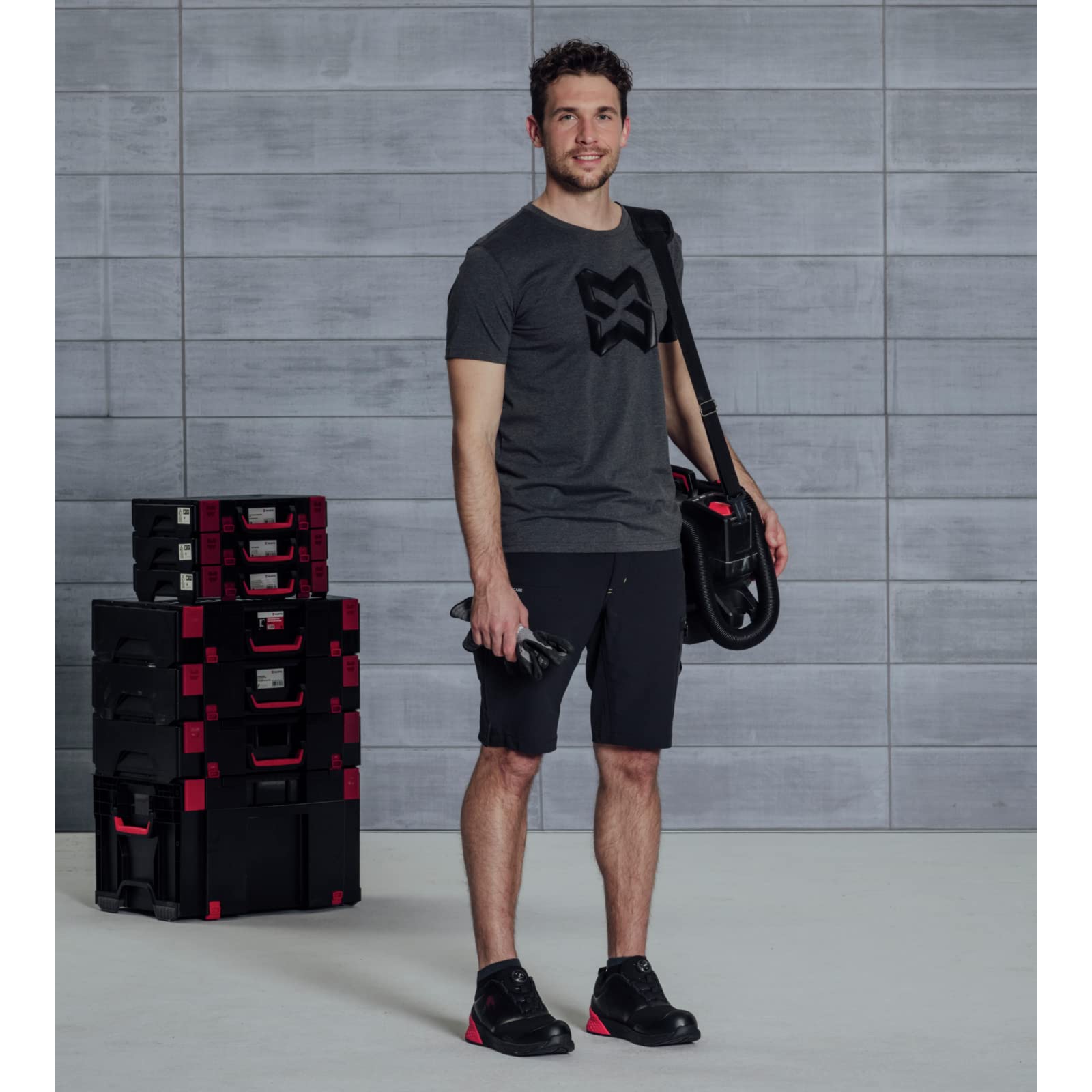 WÜRTH MODYF Shorts Stretch Evolution - sportliche Arbeitsshorts für Herren in versch. Farben - Kurze Arbeitshose mit elastischem Bund - in den Größen 40-66