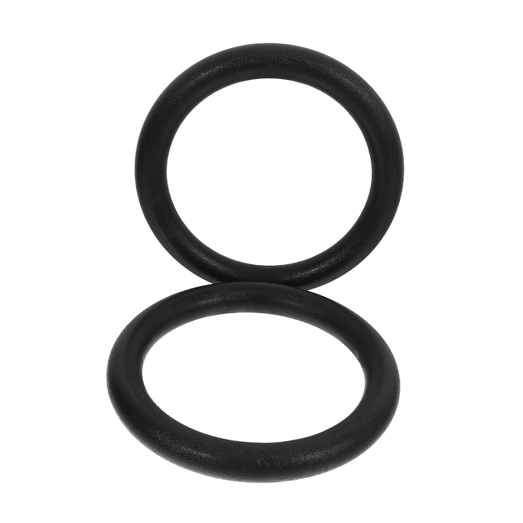 Toddmomy Exercise Rings Set 2pcs Plastic Gymnastic Rings for Upper Strength Home Workout Pull-ups Push-ups