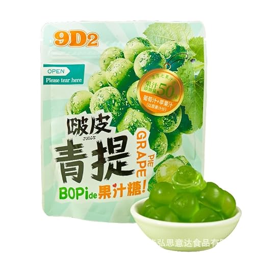 タイマンゴーグミ75 g/袋、マンゴーピールキャンディ、白桃グミ68 g/袋、ブドウグミ68 g/袋、青提グミ68 g/袋、ドリアングミ68 g/袋、オレンジ弁果汁グミ68 g/袋、小青芒68 g/袋、7種類の味選択、50%果汁含有量グミ、果汁グミ、皮むき