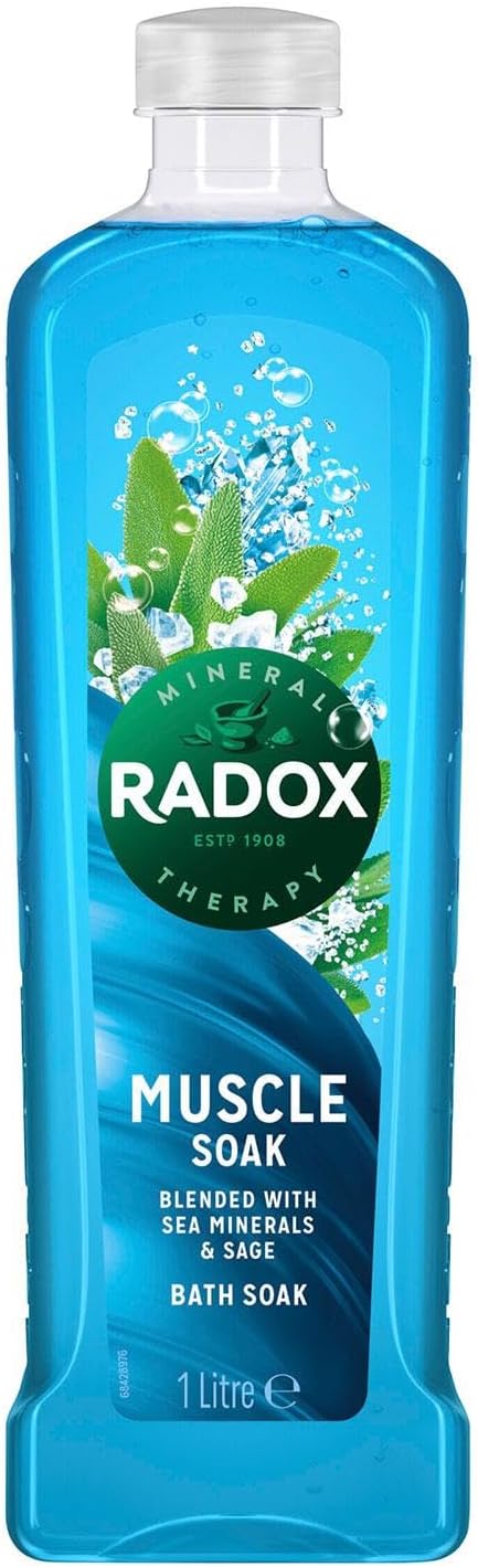 Muscle Therapy Bath Soak, Blue