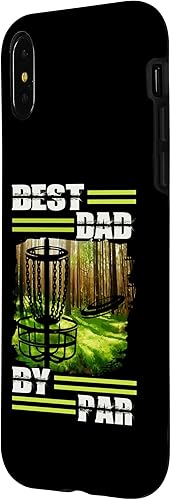 Miniatura 2 de iPhone XXS Best Dad By Par Disc Golf Dad for men Father's Day Golf Case