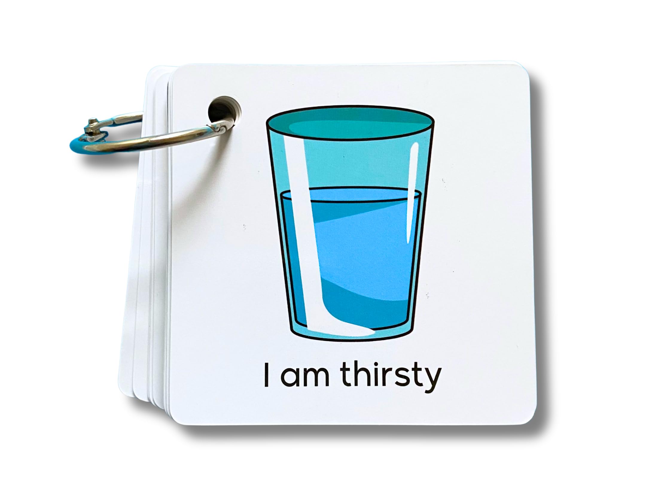 Plastic Communication Cards for Non Verbal Children and adults with Autism, Speech Delay visual aid Pecs Special Needs
