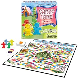 Winning Moves Games Candy Land 65th Anniversary Game, Multicolor (1189) 4 players