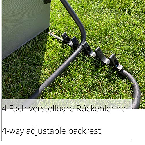Faltbare Strandmatte mit Rückenlehne JEMIDI 47×145 cm