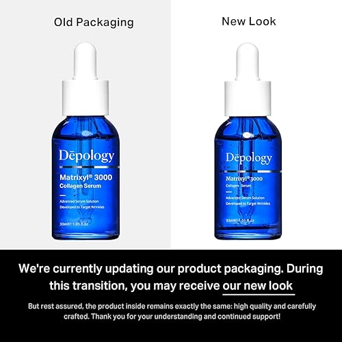 Miniatura 8 de Depology Sérum MATRIXYL 3000, promueve el suero antiarrugas, productos coreanos para el cuidado de la piel para la elasticidad facial, suero facial