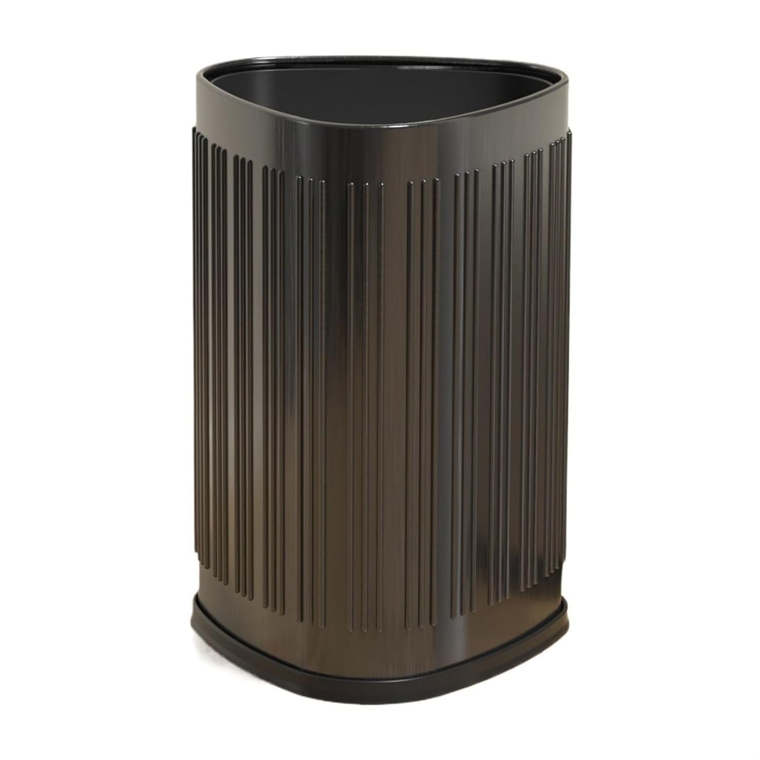 Papelera de acero inoxidable elegante y duradera para baño y salón 1