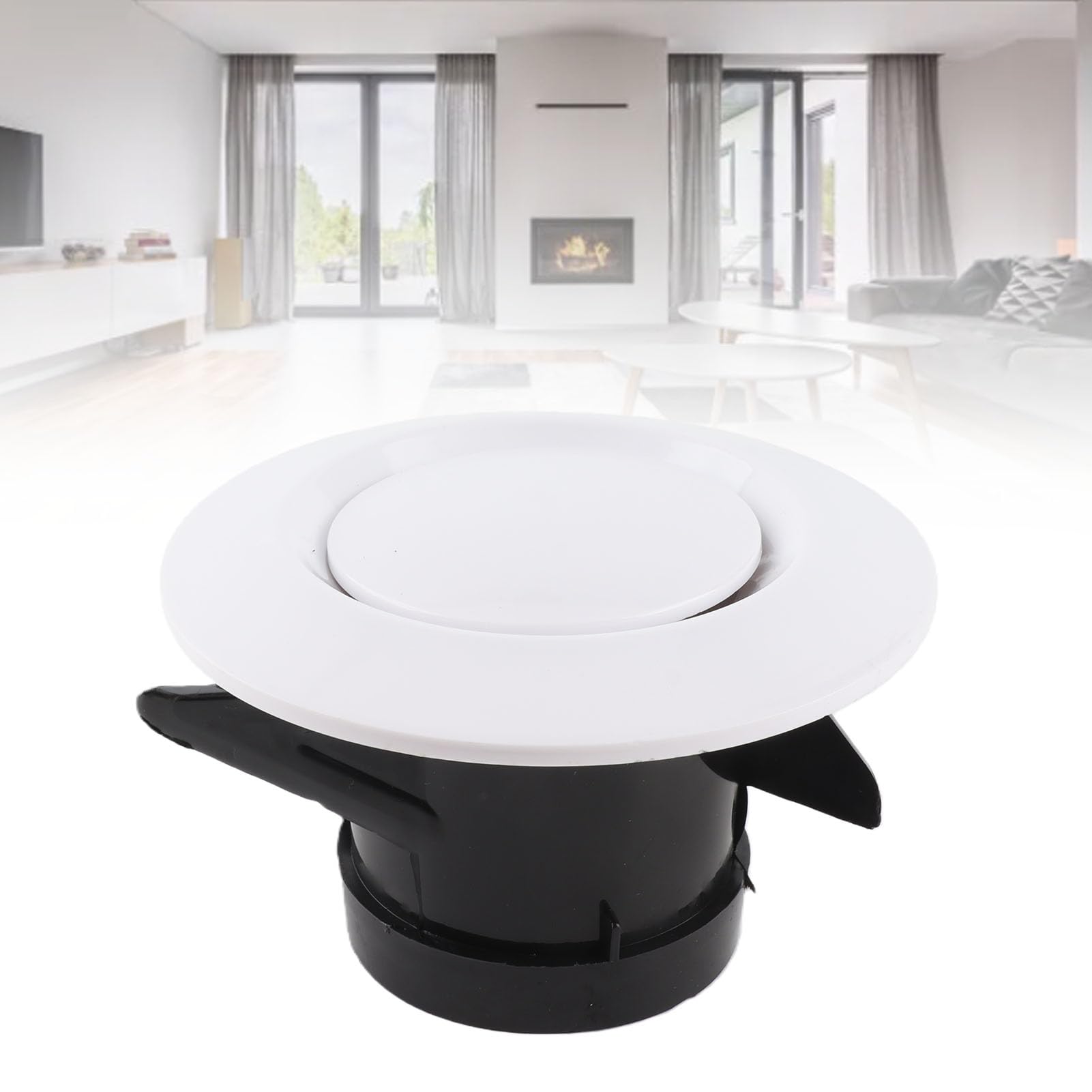 Amazon.co.jp: 換気ダクトカバー 屋内換気口 丸型 排気口 エアーベント