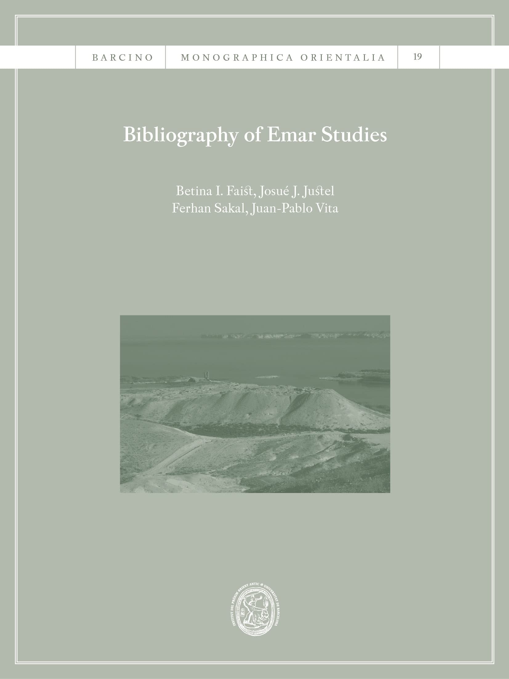 Bibliography of Emar Studies eBook en anglais guide de recherche sur la Syrie antique