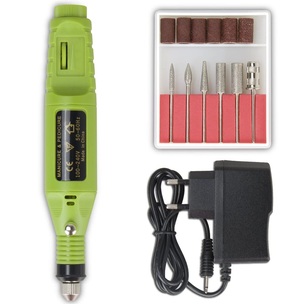 YADAV Portable Electric Nail Drill Nail Art Drill Kit Finger Toe Grinder Rotary Tools-image-24
