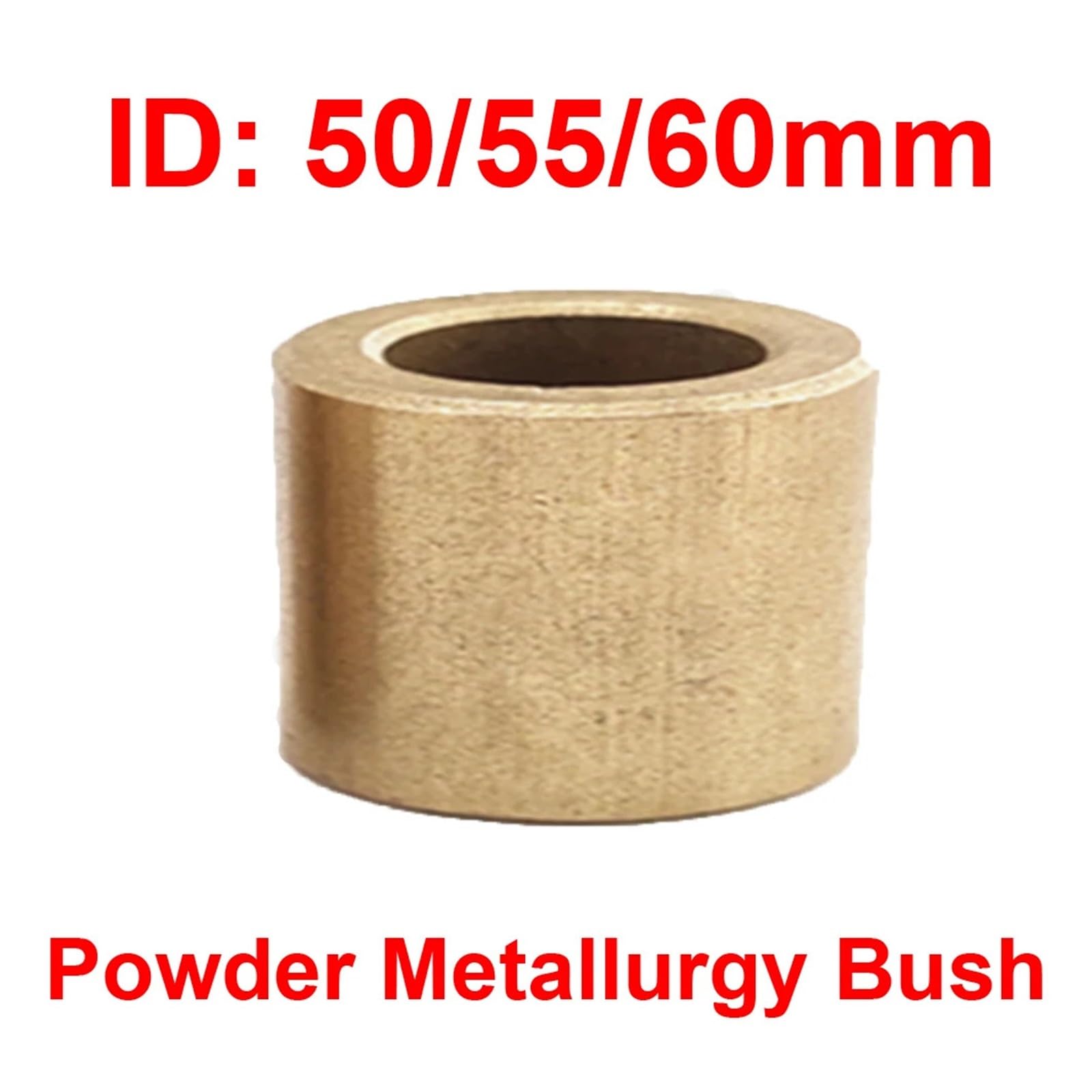 Casquillos de Manguito de cojinete, 1 Pieza de Manguito guía de cojinete de Aceite poroso ID 50 55 60 MM 50x60x35 40 50 60 55 60 MM(55x65x60)