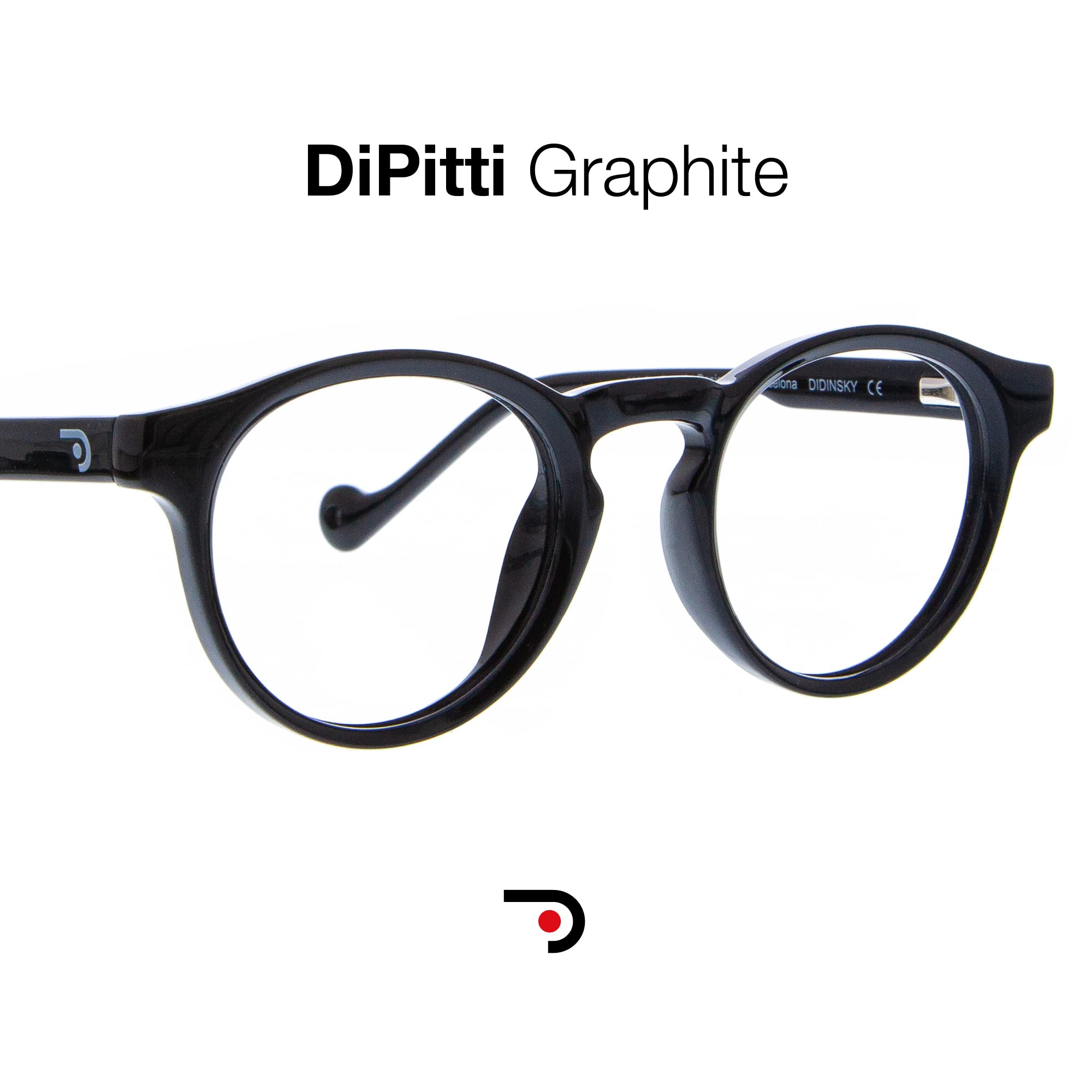 DIDINSKY Filtro Luce Blu Occhiali Occhiali per Uomo e Donna Filtro Blu Occhiali con Forte o Senza Visione per Gioco o Pc. Tempio Acetato e Lenti Antiriflesso 4 Colori e 6 Graduazioni - DIPITTI